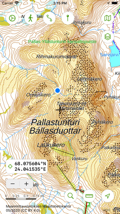 Emulate iPhone app Kartasto using MyAndroid Emulate iPhone app Kartasto using MyAndroid