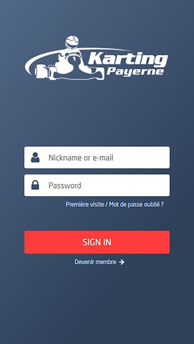 Emulate iPhone app Karting de Payerne using MyAndroid Emulate iPhone app Karting de Payerne using MyAndroid