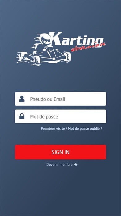 Emulate iPhone app Karting Evasion using MyAndroid