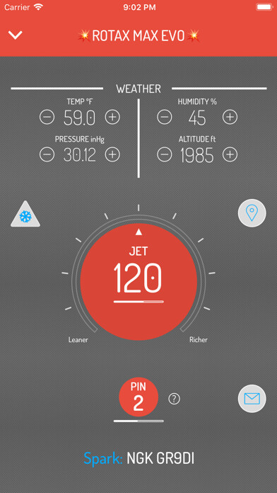 Emulate iPhone app KartMAX PRO EVO using MyAndroid