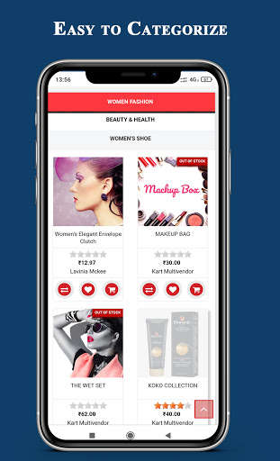Run android online APK Kart Multivendor-Best Ecommerce Multivendor Portal from MyAndroid or emulate Kart Multivendor-Best Ecommerce Multivendor Portal using MyAndroid
