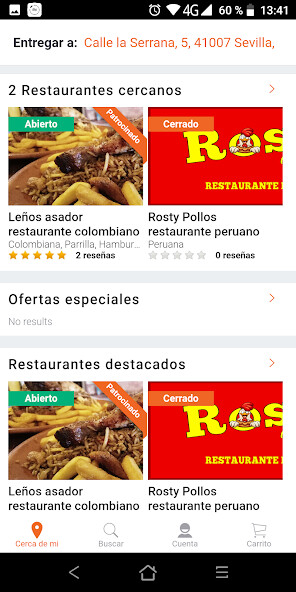 Run android online APK Karto Comida a Domicilio from MyAndroid or emulate Karto Comida a Domicilio using MyAndroid