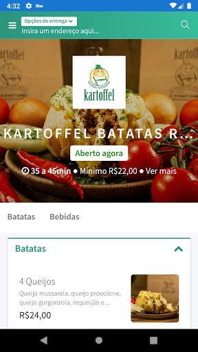 Run android online APK Kartoffel Batatas Recheadas from MyAndroid or emulate Kartoffel Batatas Recheadas using MyAndroid Run android online APK Kartoffel Batatas Recheadas from MyAndroid or emulate Kartoffel Batatas Recheadas using MyAndroid