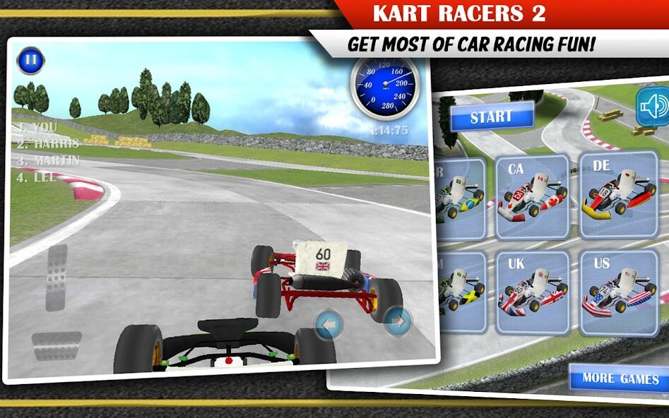Emulate Android APK Kart Racers 2 - Car Simulator