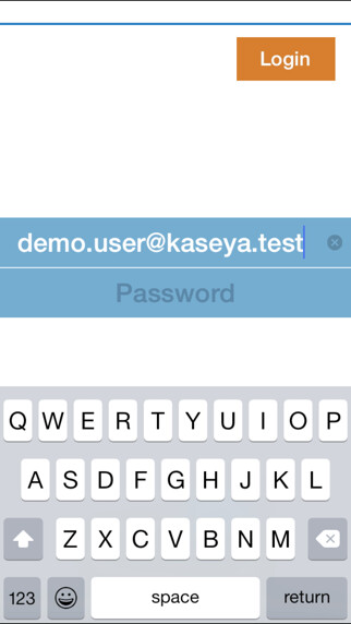 Emulate iPhone app Kaseya WorkBrowser using MyAndroid Emulate iPhone app Kaseya WorkBrowser using MyAndroid