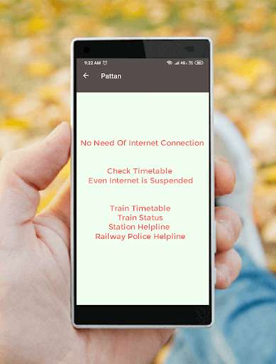 Run android online APK Kashmir Train Timing from MyAndroid or emulate Kashmir Train Timing using MyAndroid