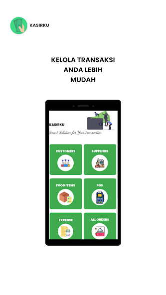 Emulate Android APK KasirKu