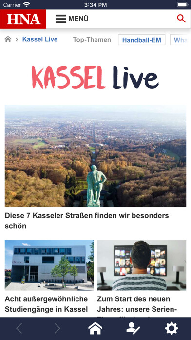 Emulate iPhone app Kassel Live using MyAndroid Emulate iPhone app Kassel Live using MyAndroid