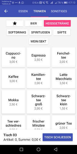 Run android online APK KasZentral Kasse Bestellsystem from MyAndroid or emulate KasZentral Kasse Bestellsystem using MyAndroid