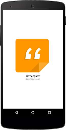 Emulate Android APK Kata Kata Semangat