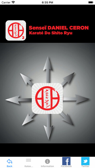 Emulate iPhone app KATAS SHITO-RYU2 using MyAndroid Emulate iPhone app KATAS SHITO-RYU2 using MyAndroid