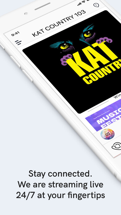 Emulate iPhone app KAT Country 103 using MyAndroid Emulate iPhone app KAT Country 103 using MyAndroid