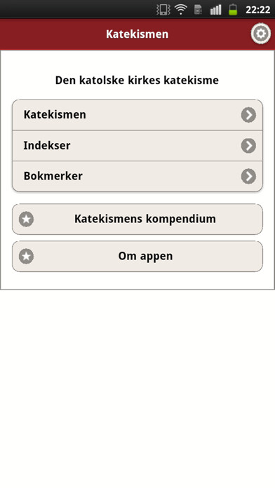 Emulate iPhone app Katekismen using MyAndroid Emulate iPhone app Katekismen using MyAndroid