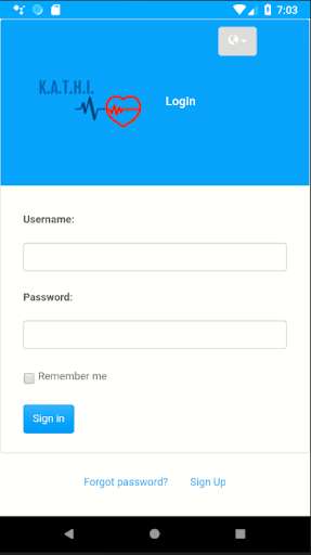 Run android online APK K.A.T.H.I. Patients from MyAndroid or emulate K.A.T.H.I. Patients using MyAndroid