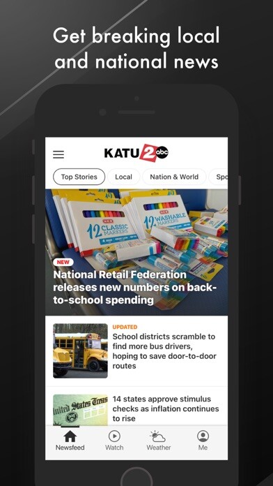 Emulate iPhone app KATU News Mobile using MyAndroid Emulate iPhone app KATU News Mobile using MyAndroid