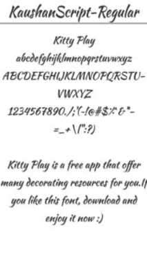 Emulate Android APK KaushanScript-Regular Emulate Android APK KaushanScript-Regular