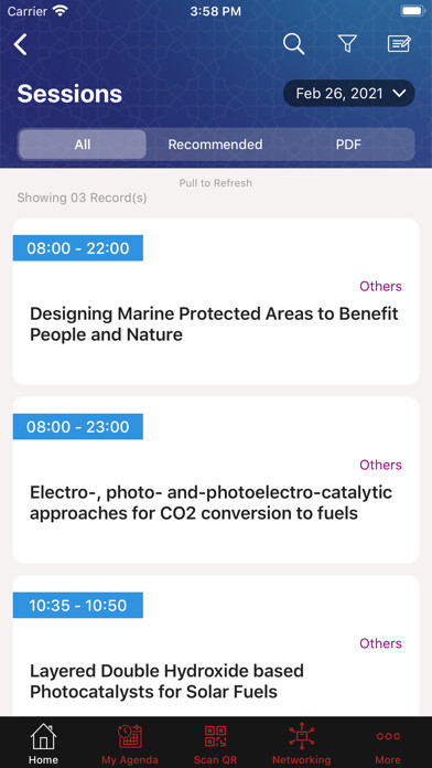 Emulate iPhone app KAUST Event Platform using MyAndroid Emulate iPhone app KAUST Event Platform using MyAndroid