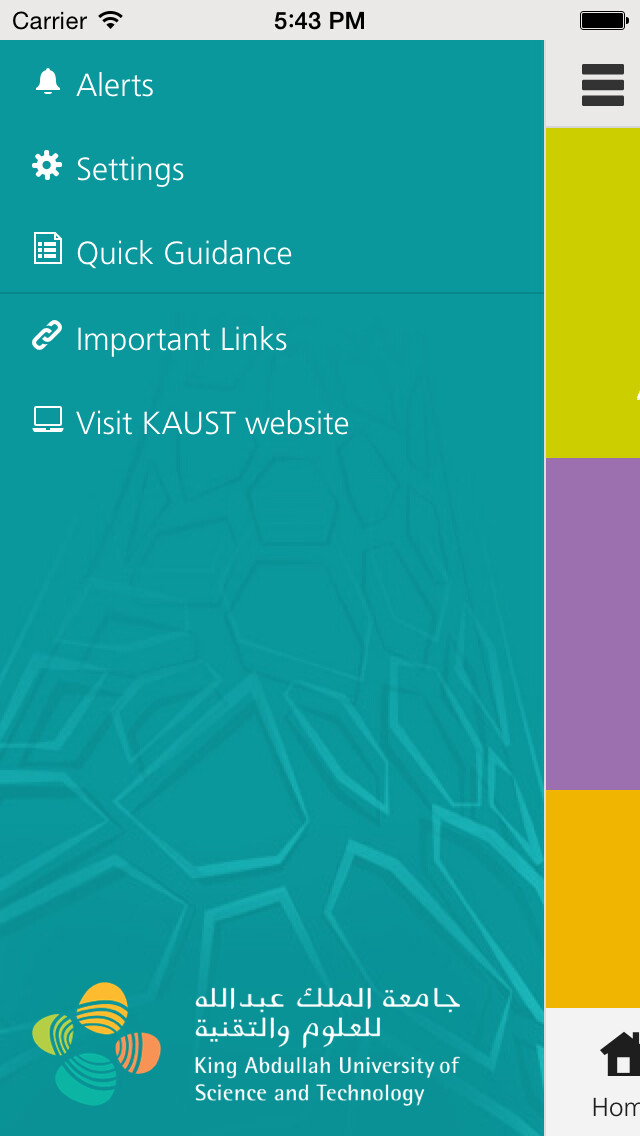 Emulate iPhone app KAUST-GA using MyAndroid Emulate iPhone app KAUST-GA using MyAndroid