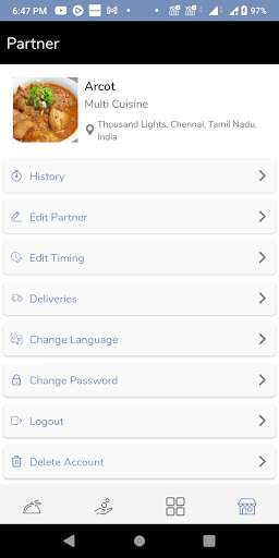 Run android online APK Kauwwa Restaurant Partner from MyAndroid or emulate Kauwwa Restaurant Partner using MyAndroid Run android online APK Kauwwa Restaurant Partner from MyAndroid or emulate Kauwwa Restaurant Partner using MyAndroid