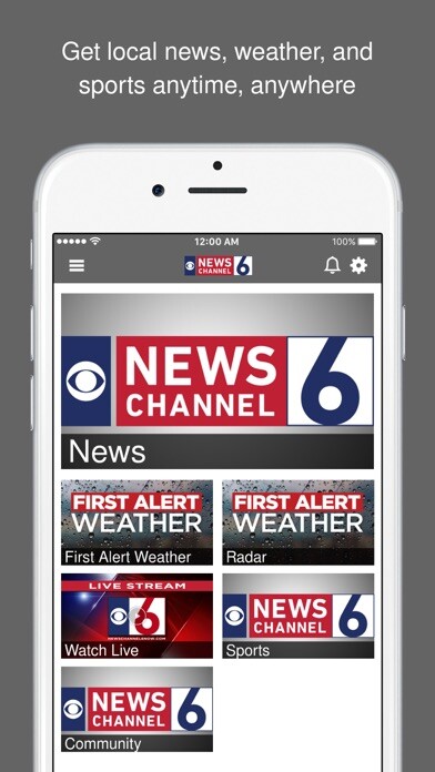 Emulate iPhone app KAUZ NewsChannel 6 News using MyAndroid Emulate iPhone app KAUZ NewsChannel 6 News using MyAndroid