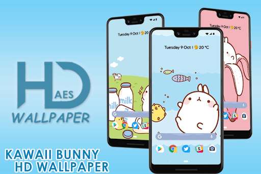 Run android online APK Kawaii Bunny - 4K HD Wallpaper from MyAndroid or emulate Kawaii Bunny - 4K HD Wallpaper using MyAndroid