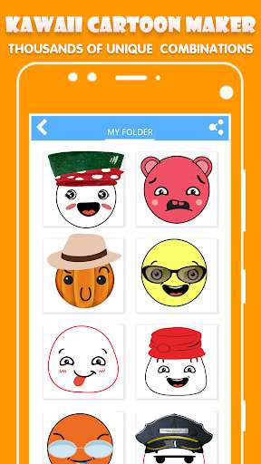 Run android online APK Kawaii Cartoon Maker from MyAndroid or emulate Kawaii Cartoon Maker using MyAndroid