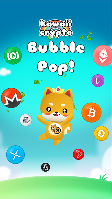 Emulate iPhone app Kawaii Crypto Bubble Pop using MyAndroid