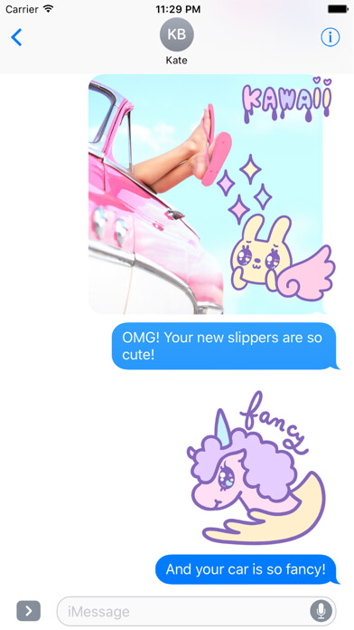 Emulate iPhone app Kawaii Pastel Kei using MyAndroid Emulate iPhone app Kawaii Pastel Kei using MyAndroid