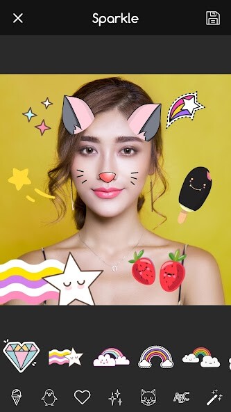 Run android online APK Kawaii Photo Editor: Deco Cute Stickers Filters from MyAndroid or emulate Kawaii Photo Editor: Deco Cute Stickers Filters using MyAndroid