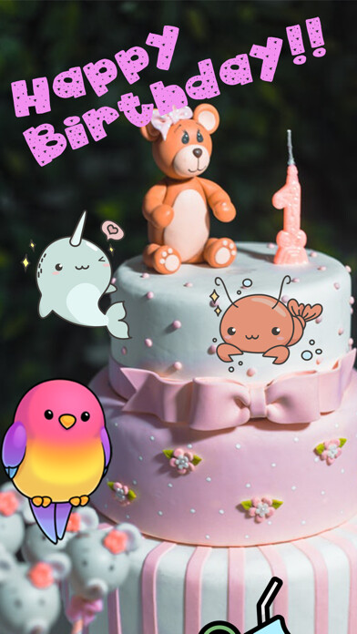 Emulate iPhone app Kawaii Photo Stickers using MyAndroid Emulate iPhone app Kawaii Photo Stickers using MyAndroid