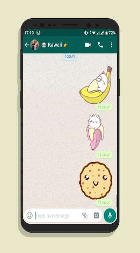 Run android online APK KAWAII WASTICKERAPP CUTE CHAT STICKER from MyAndroid or emulate KAWAII WASTICKERAPP CUTE CHAT STICKER using MyAndroid