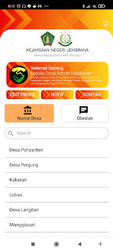Run android online APK Kawal Kades Akur Kejaksaan Negeri Jembrana from MyAndroid or emulate Kawal Kades Akur Kejaksaan Negeri Jembrana using MyAndroid Run android online APK Kawal Kades Akur Kejaksaan Negeri Jembrana from MyAndroid or emulate Kawal Kades Akur Kejaksaan Negeri Jembrana using MyAndroid