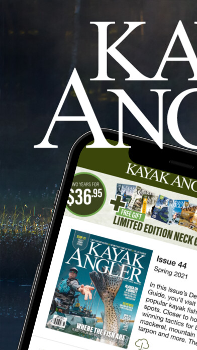Emulate iPhone app Kayak Angler+ Magazine using MyAndroid Emulate iPhone app Kayak Angler+ Magazine using MyAndroid