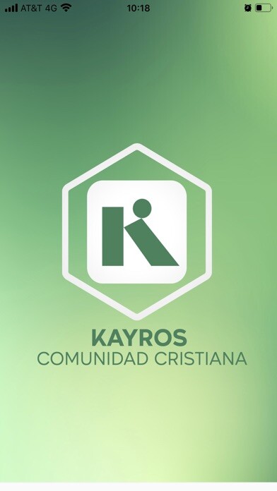Emulate iPhone app Kayros Comunidad Cristiana using MyAndroid