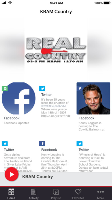 Emulate iPhone app KBAM Country using MyAndroid