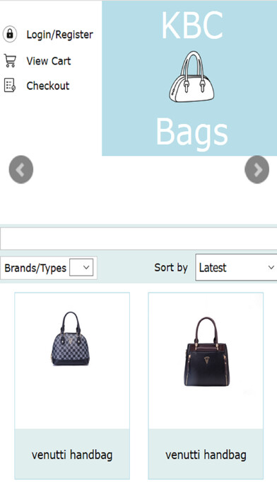 Emulate iPhone app KBCBags using MyAndroid
