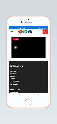 Run android online APK KBC TV Live Kenya from MyAndroid or emulate KBC TV Live Kenya using MyAndroid Run android online APK KBC TV Live Kenya from MyAndroid or emulate KBC TV Live Kenya using MyAndroid
