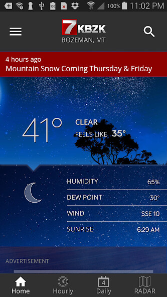 Run android online APK KBZK STORMTracker Weather App from MyAndroid or emulate KBZK STORMTracker Weather App using MyAndroid