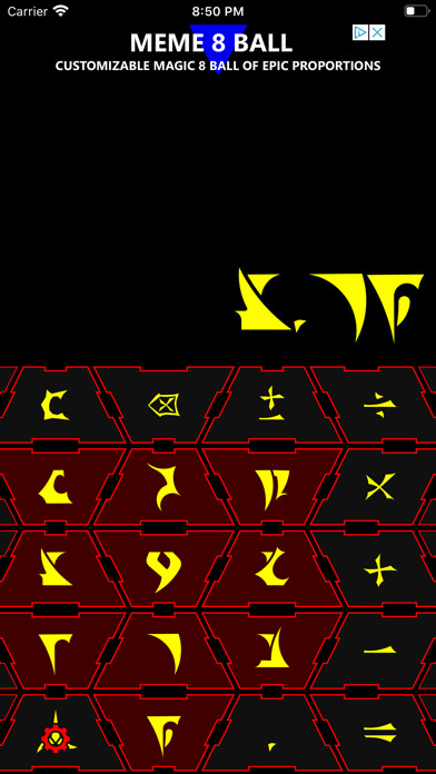 Emulate iPhone app K-Calc LT using MyAndroid