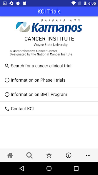 Run android online APK KCI Trials from MyAndroid or emulate KCI Trials using MyAndroid