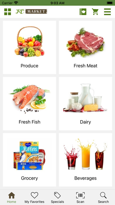 Run android online APK KC Market from MyAndroid or emulate KC Market using MyAndroid