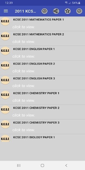 Run android online APK Kcse 2011: past papers. from MyAndroid or emulate Kcse 2011: past papers. using MyAndroid