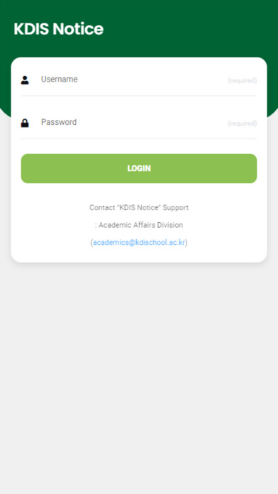 Emulate iPhone app KDIS Notice using MyAndroid Emulate iPhone app KDIS Notice using MyAndroid