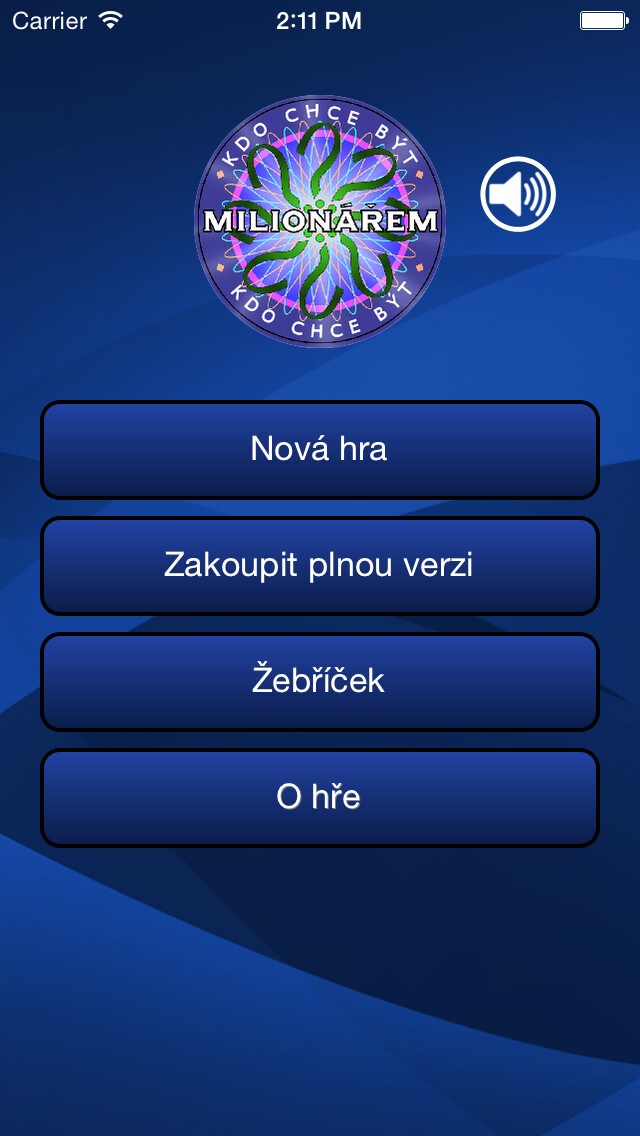 Emulate iPhone app Kdo chce být milioná?em? using MyAndroid Emulate iPhone app Kdo chce být milioná?em? using MyAndroid