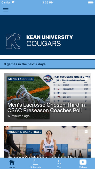 Run android online APK Kean University Athletics from MyAndroid or emulate Kean University Athletics using MyAndroid