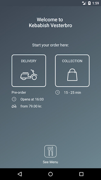 Run android online APK Kebabish DK from MyAndroid or emulate Kebabish DK using MyAndroid