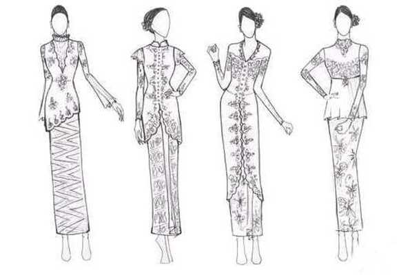 Emulate Android APK Kebaya Design Sketches Emulate Android APK Kebaya Design Sketches