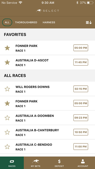 Emulate iPhone app Keeneland Select Wagering using MyAndroid Emulate iPhone app Keeneland Select Wagering using MyAndroid