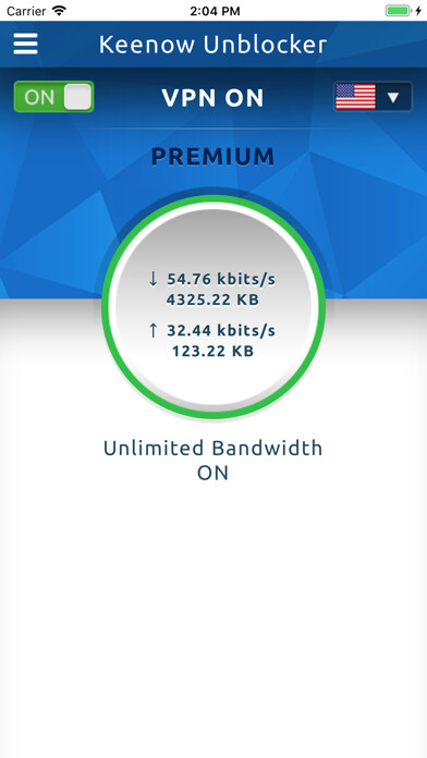 Emulate iPhone app Keenow VPN - Premium Plan using MyAndroid