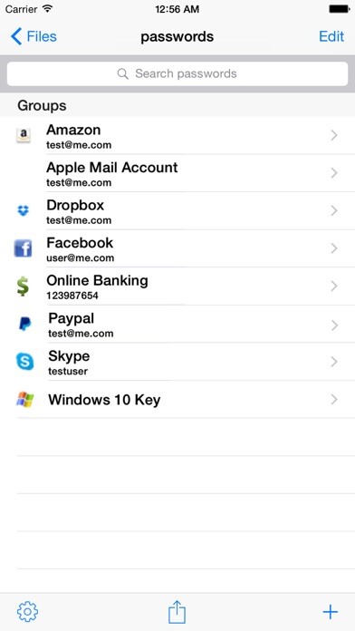 Emulate iPhone app KeePass Touch using MyAndroid Emulate iPhone app KeePass Touch using MyAndroid